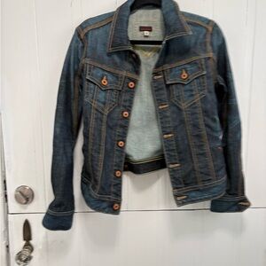 Ag Adriano Goldschmied Blue Denim Jacket